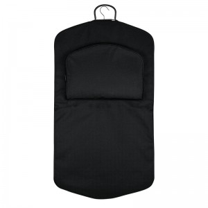 Akcesoria Męskie Longchamp Boxford Garment cover Recycled canvas Czarne | PL7136SG