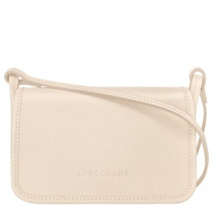 Pouches Damskie Longchamp Le FoulonnÉ XS Clutch Leather Paper | PL8413SG