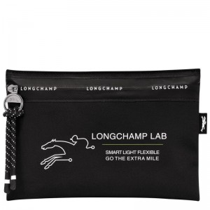 Pouches Damskie Longchamp Le Pliage Energy Canvas Czarne | PL8443LI